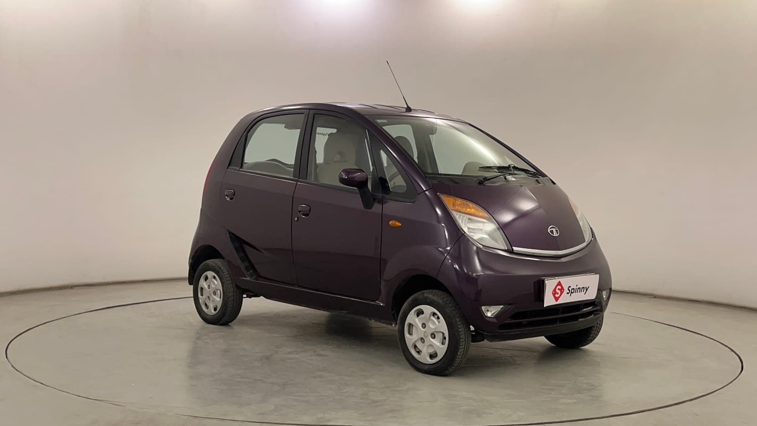 Used 2015 Tata Nano Twist XT Petrol Manual exterior RIGHT FRONT CORNER VIEW