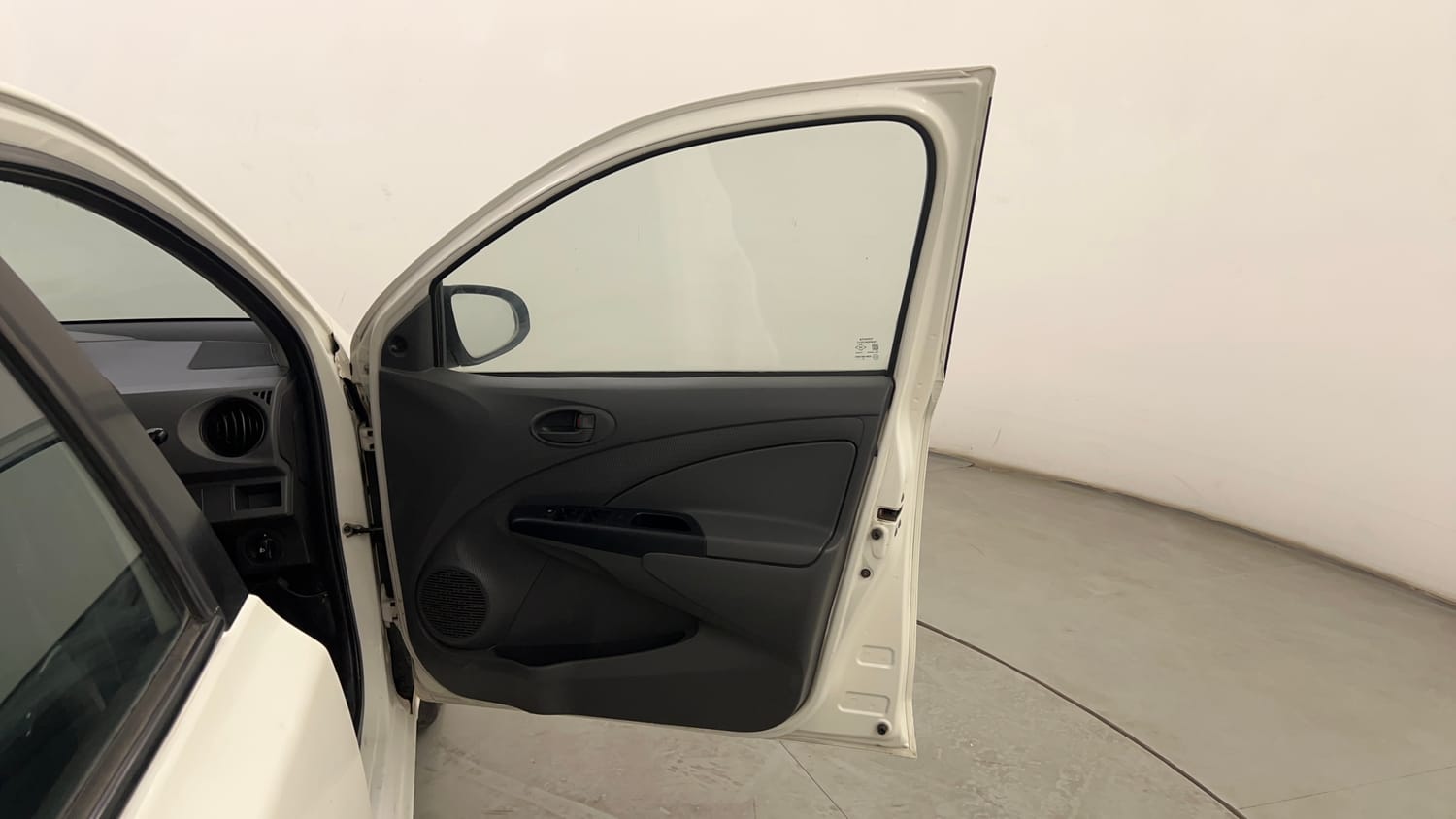 Used 2013 Toyota Etios Liva G Petrol Manual interior RIGHT FRONT DOOR OPEN VIEW