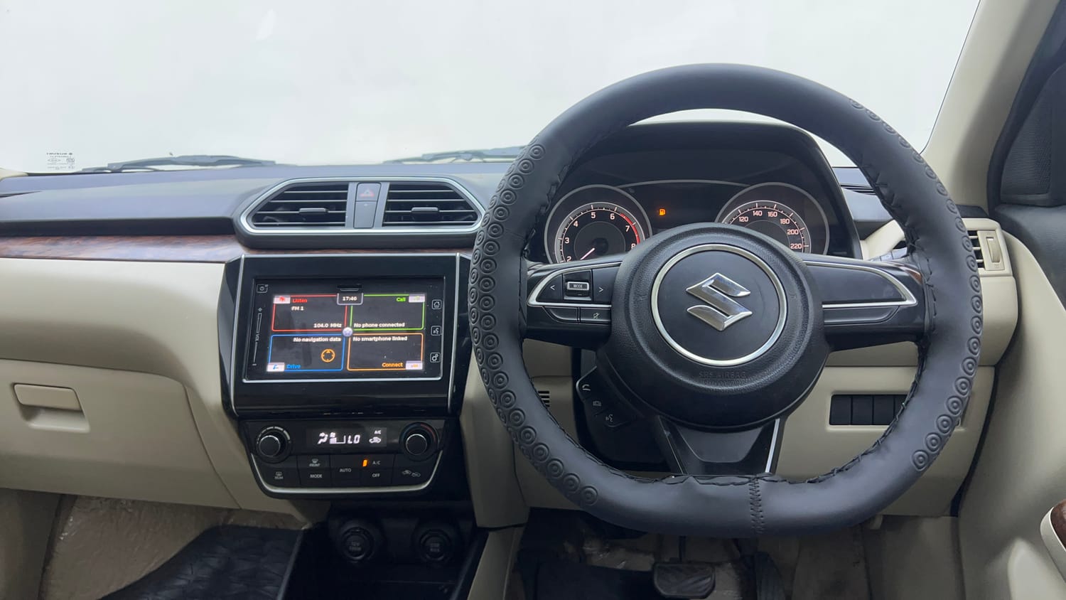Used 2017 Maruti Suzuki Dzire ZXi Plus AMT Petrol Automatic interior STEERING VIEW