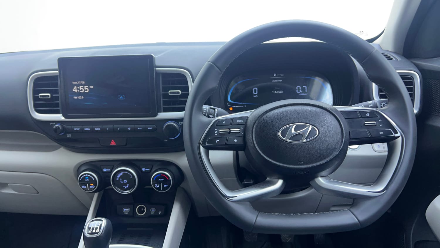 Used 2023 Hyundai Venue SX 1.2 Petrol Petrol Manual interior STEERING VIEW