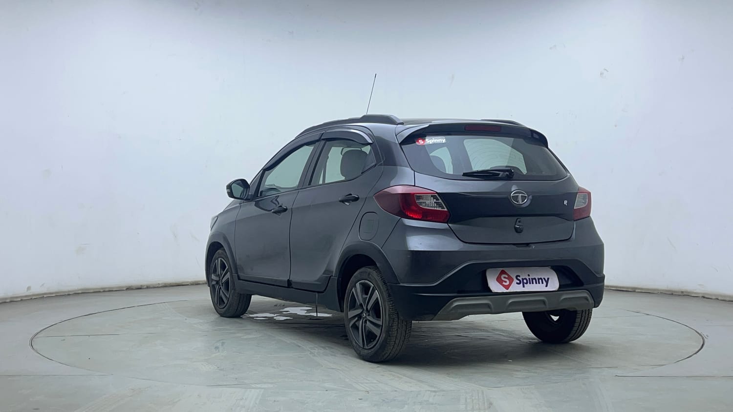 Used 2023 Tata Tiago NRG XZ AMT Petrol Automatic exterior LEFT REAR CORNER VIEW