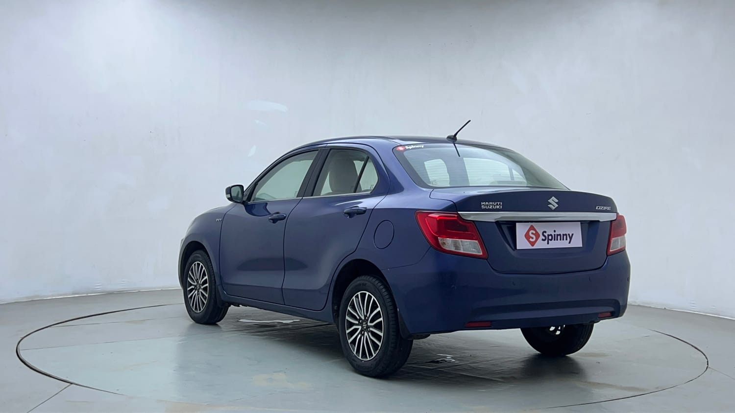 Used 2017 Maruti Suzuki Dzire ZXi Plus AMT Petrol Automatic exterior LEFT REAR CORNER VIEW