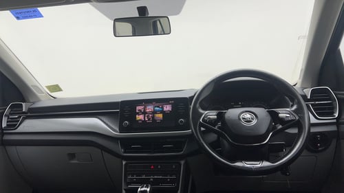 Used 2022 Skoda Kushaq Ambition 1.0L TSI AT Petrol Automatic interior DASHBOARD VIEW