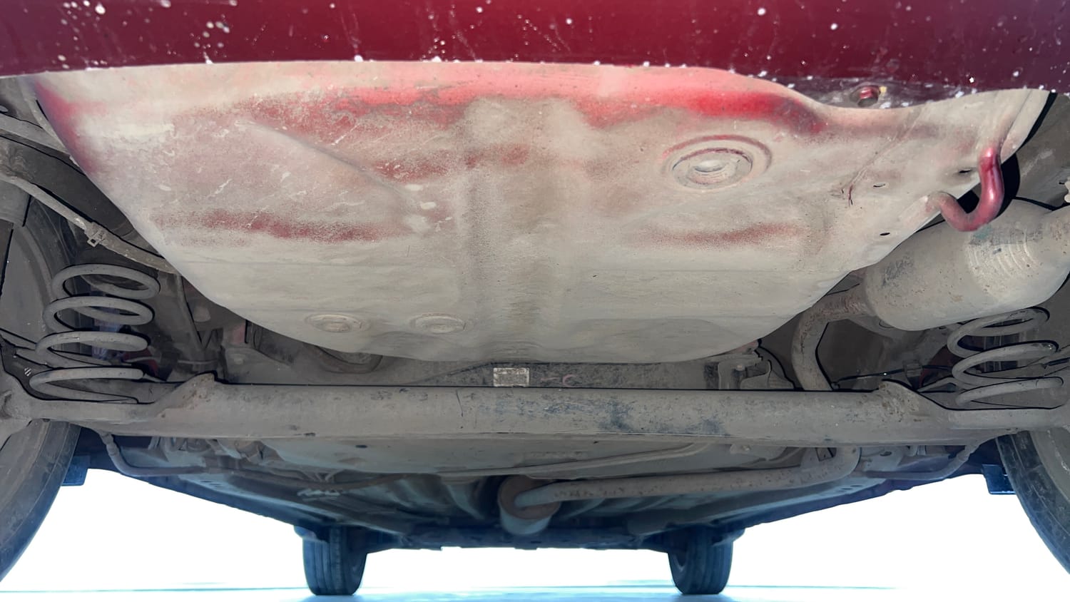 Used 2022 Maruti Suzuki Wagon R LXI 1.0 CNG Cng Manual extra REAR UNDERBODY VIEW (TAKEN FROM REAR)