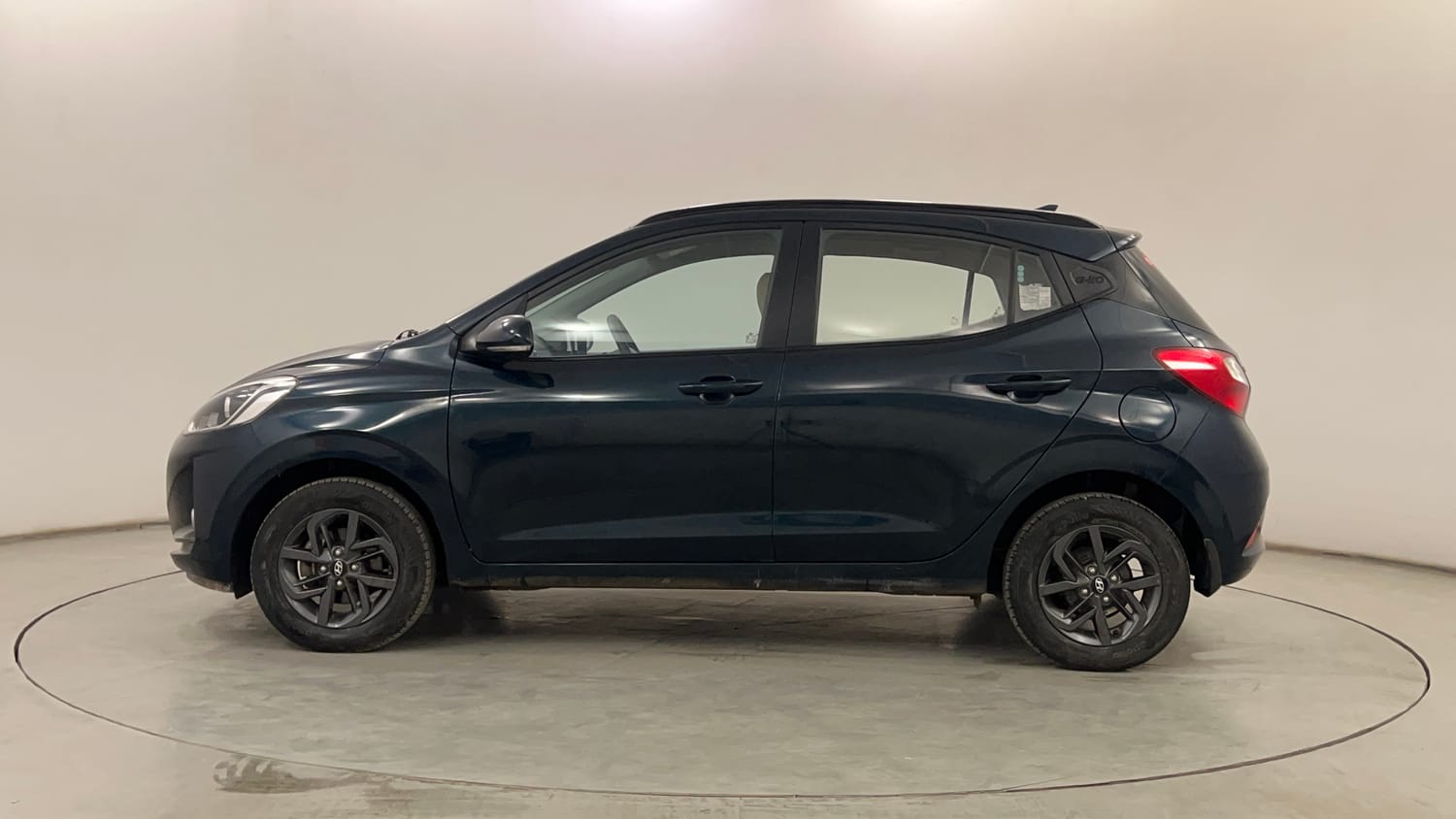 Used 2021 Hyundai Grand i10 Nios Sportz AMT 1.2 Kappa VTVT Petrol Automatic exterior LEFT SIDE VIEW