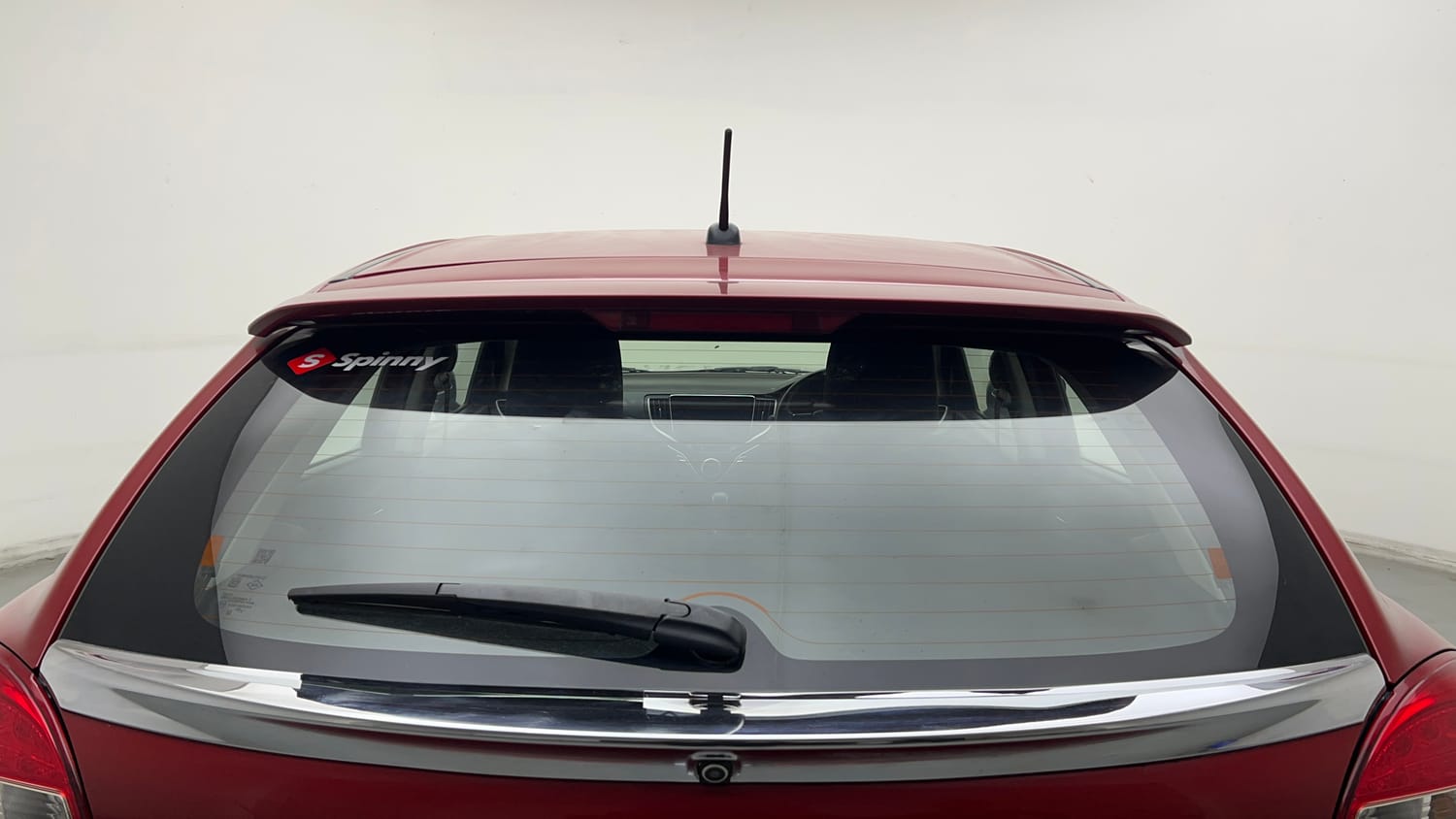 Used 2021 Toyota Glanza G CVT Petrol Automatic exterior BACK WINDSHIELD VIEW