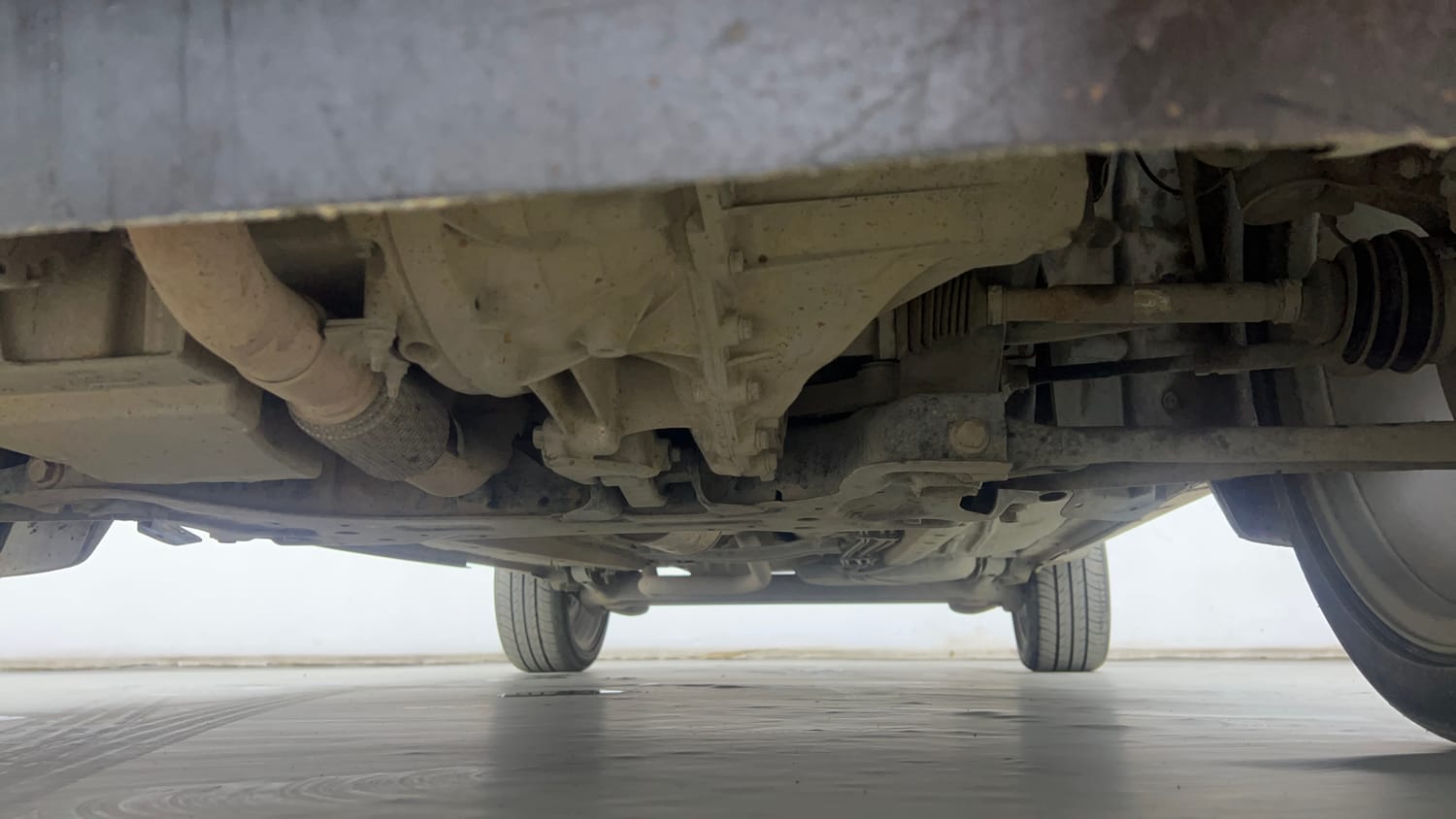 Used 2018 Ford EcoSport S Petrol Petrol Manual extra FRONT LEFT UNDERBODY VIEW
