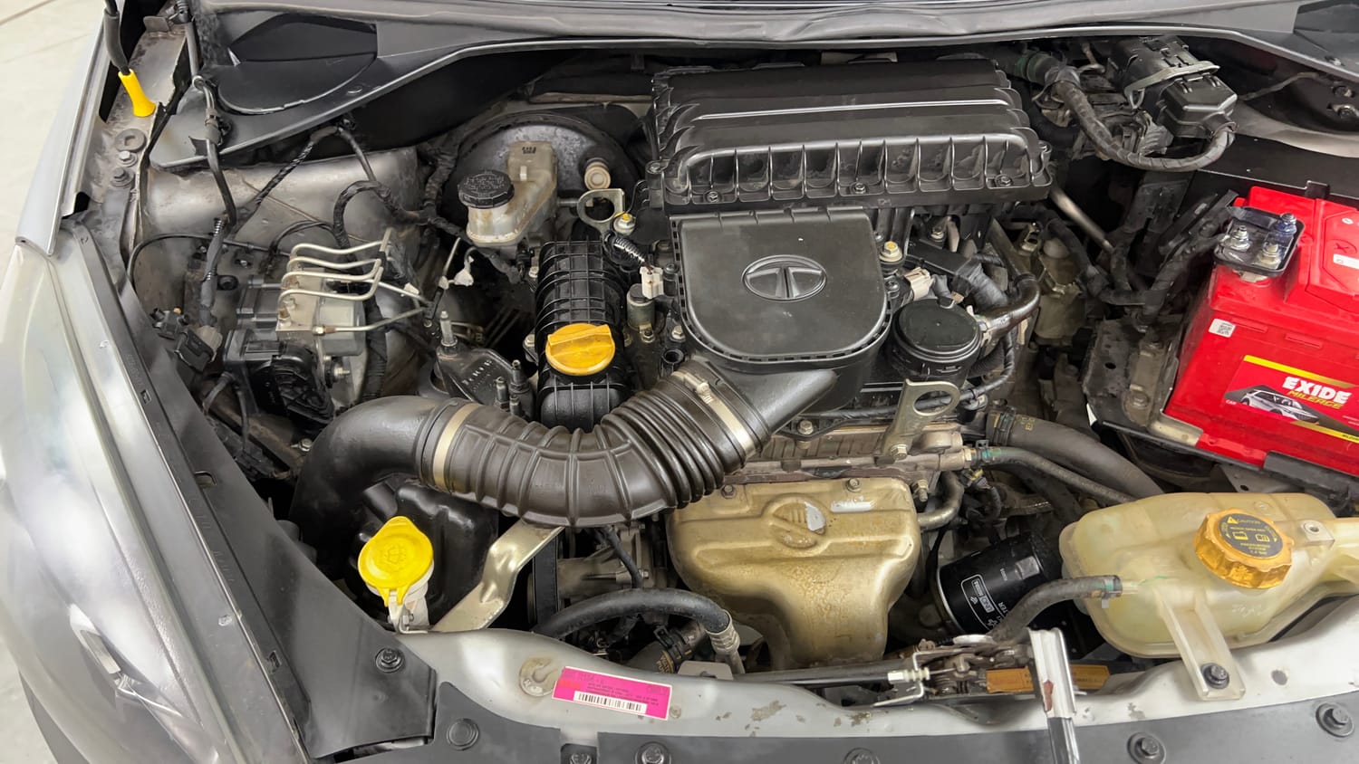 Used 2019 Tata Tigor Revotron XZA Petrol Automatic engine ENGINE RIGHT SIDE VIEW