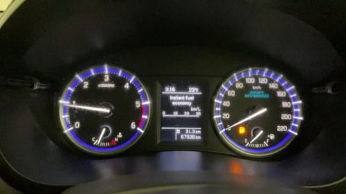 Used 2017 Maruti Suzuki S-Cross Alpha 1.3 Diesel Manual interior CLUSTERMETER VIEW