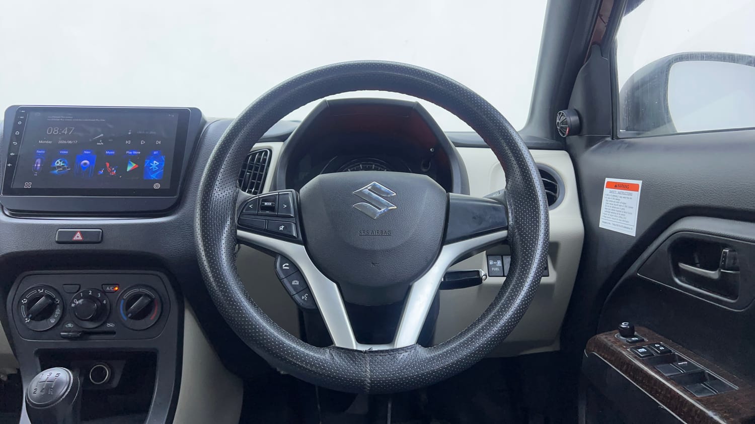 Used 2022 Maruti Suzuki Wagon R LXI 1.0 CNG Cng Manual interior STEERING VIEW