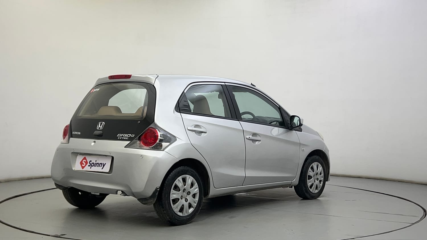 Used 2013 Honda Brio S MT Petrol Manual exterior RIGHT REAR CORNER VIEW