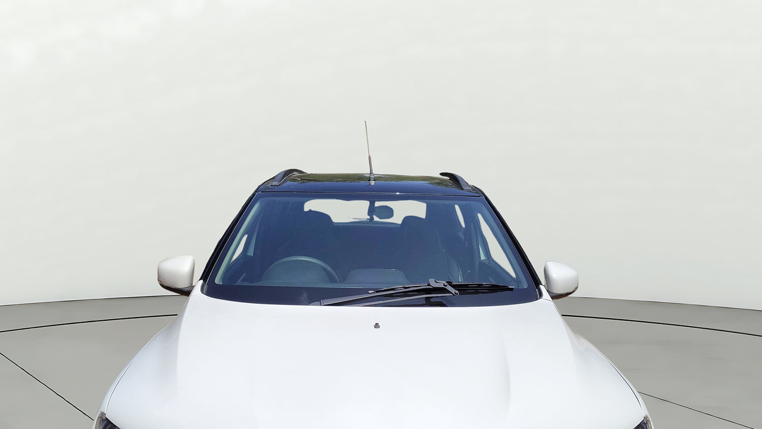 Used 2024 Renault Kwid CLIMBER 1.0 AMT Dual Tone Petrol Automatic exterior FRONT WINDSHIELD VIEW
