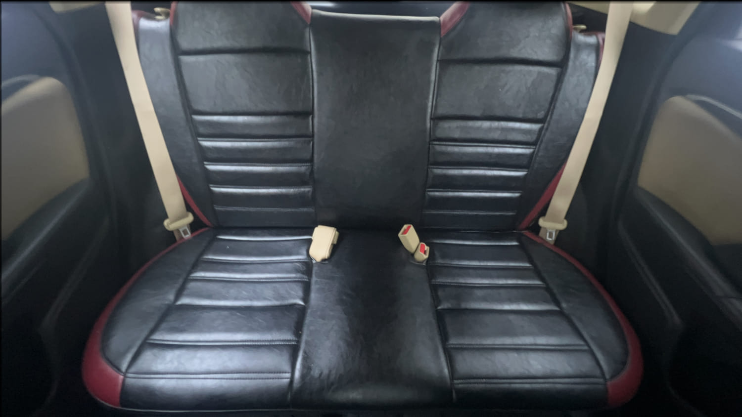 Used 2018 Honda Jazz V Petrol Petrol Manual interior REAR SEAT CONDITION VIEW