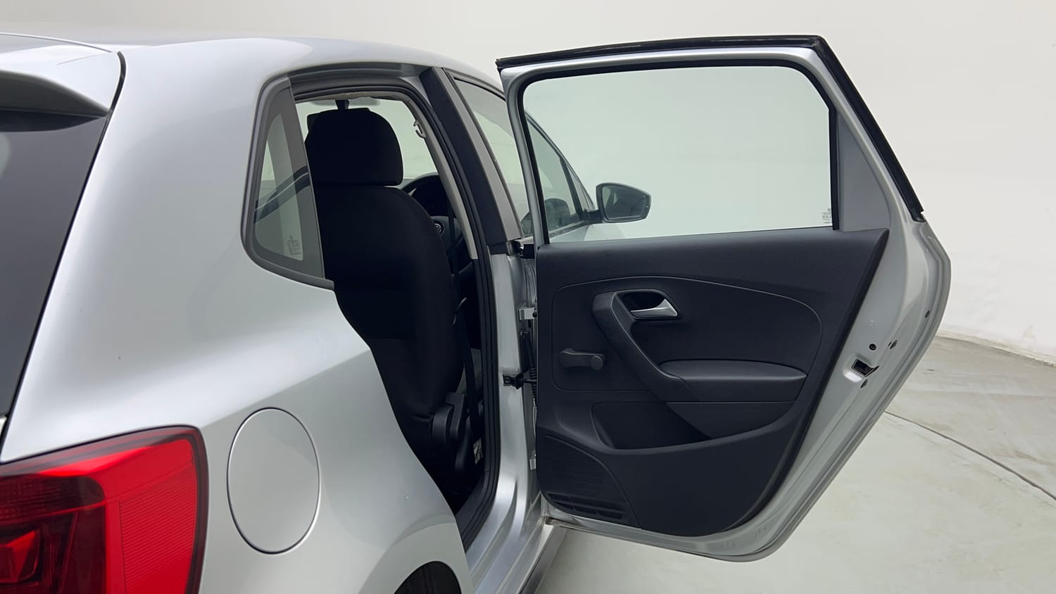 Used 2022 Volkswagen Polo Trendline 1.0L MPI Petrol Manual interior RIGHT REAR DOOR OPEN VIEW