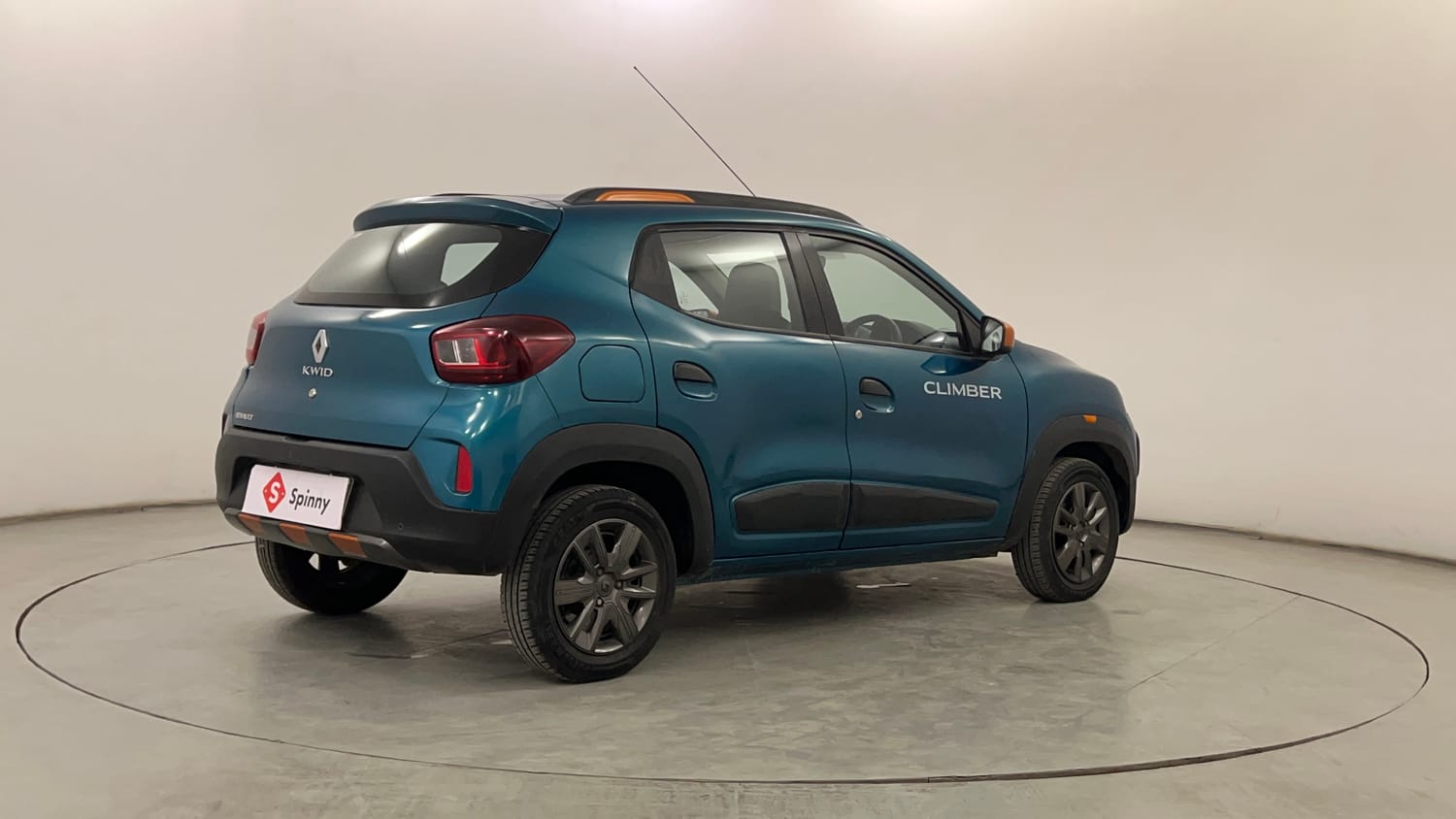 Used 2020 Renault Kwid CLIMBER 1.0 Opt Petrol Manual exterior RIGHT REAR CORNER VIEW
