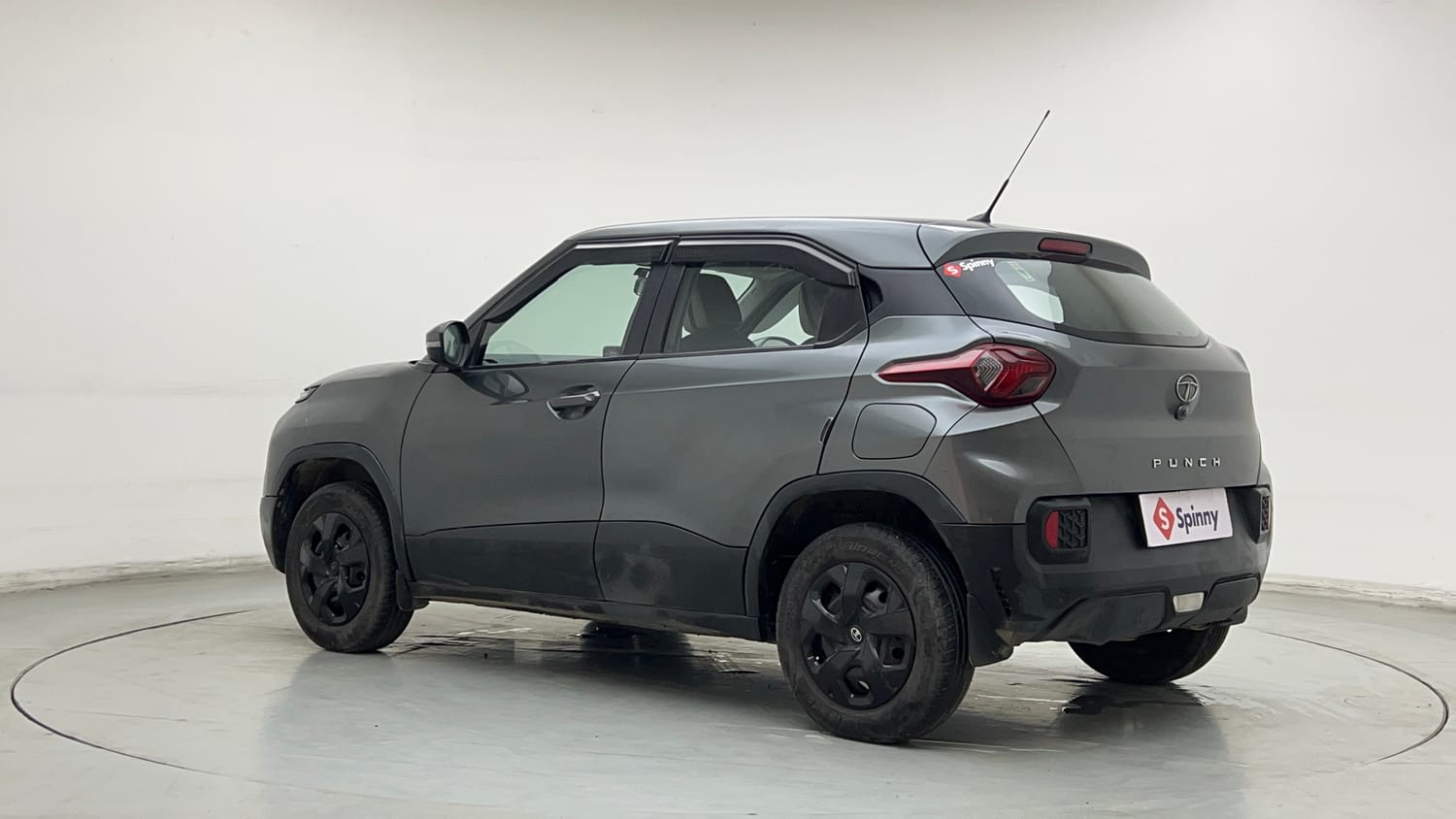 Used 2023 Tata Punch Adventure RHYTHM PACK MT Petrol + CNG (Outside Fitted) Cng Manual exterior LEFT REAR CORNER VIEW
