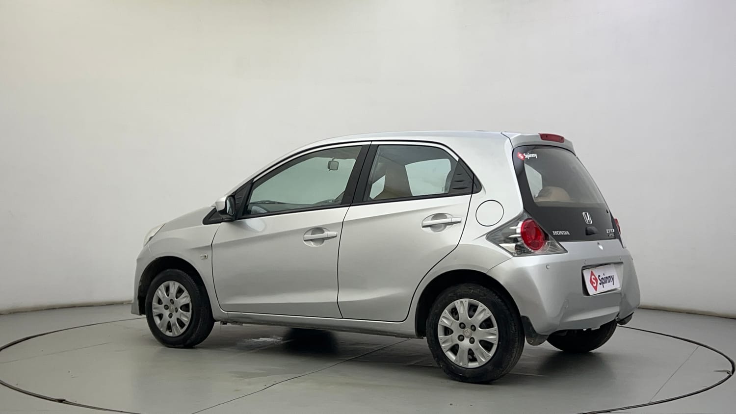Used 2013 Honda Brio S MT Petrol Manual exterior LEFT REAR CORNER VIEW