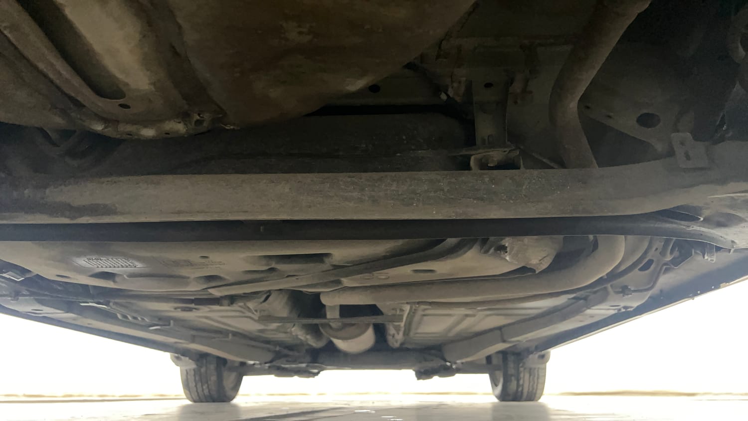 Used 2020 Maruti Suzuki Baleno Alpha Automatic Petrol Automatic extra REAR UNDERBODY VIEW (TAKEN FROM REAR)