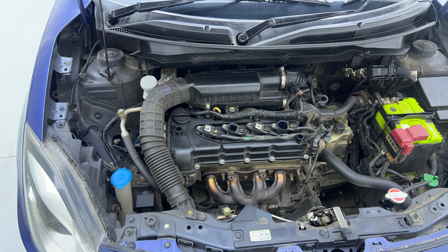 Used 2017 Maruti Suzuki Dzire ZXi Plus AMT Petrol Automatic engine ENGINE RIGHT SIDE VIEW
