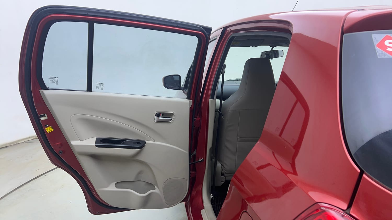Used 2018 Maruti Suzuki Celerio VXi (O) AMT Petrol Automatic interior LEFT REAR DOOR OPEN VIEW