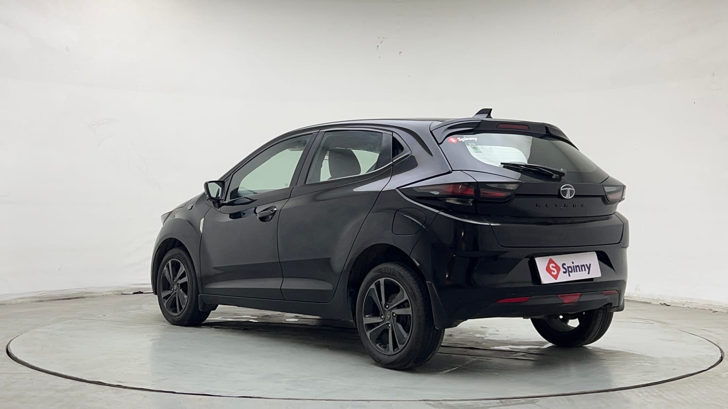 Used 2024 Tata Altroz XZ Plus (S) Dark Edition Diesel Diesel Manual exterior LEFT REAR CORNER VIEW