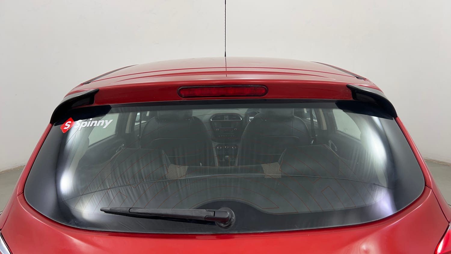Used 2017 Tata Tiago Revotron XE (O) Petrol Manual exterior BACK WINDSHIELD VIEW