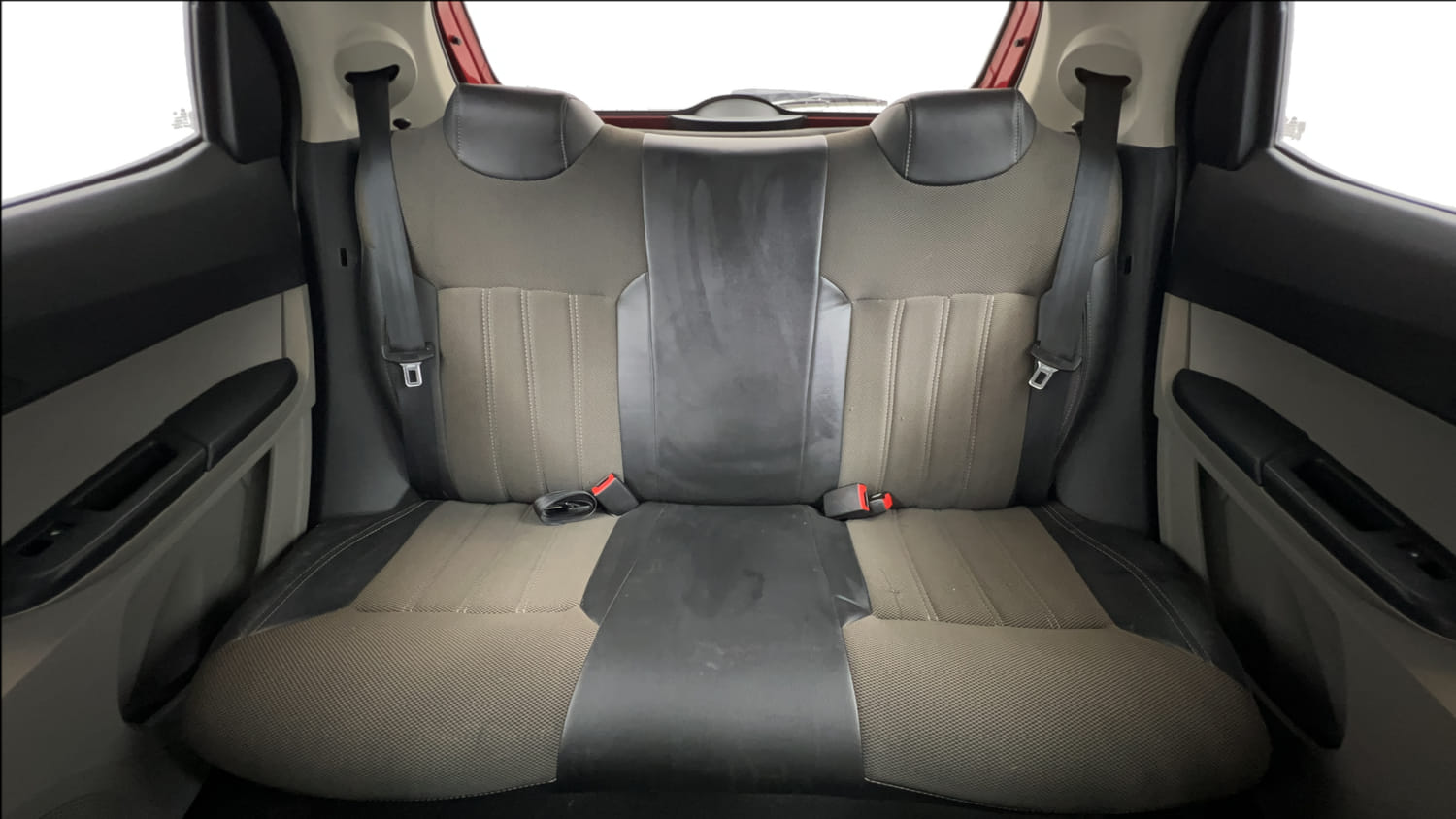 Used 2017 Tata Tiago Revotron XE (O) Petrol Manual interior REAR SEAT CONDITION VIEW