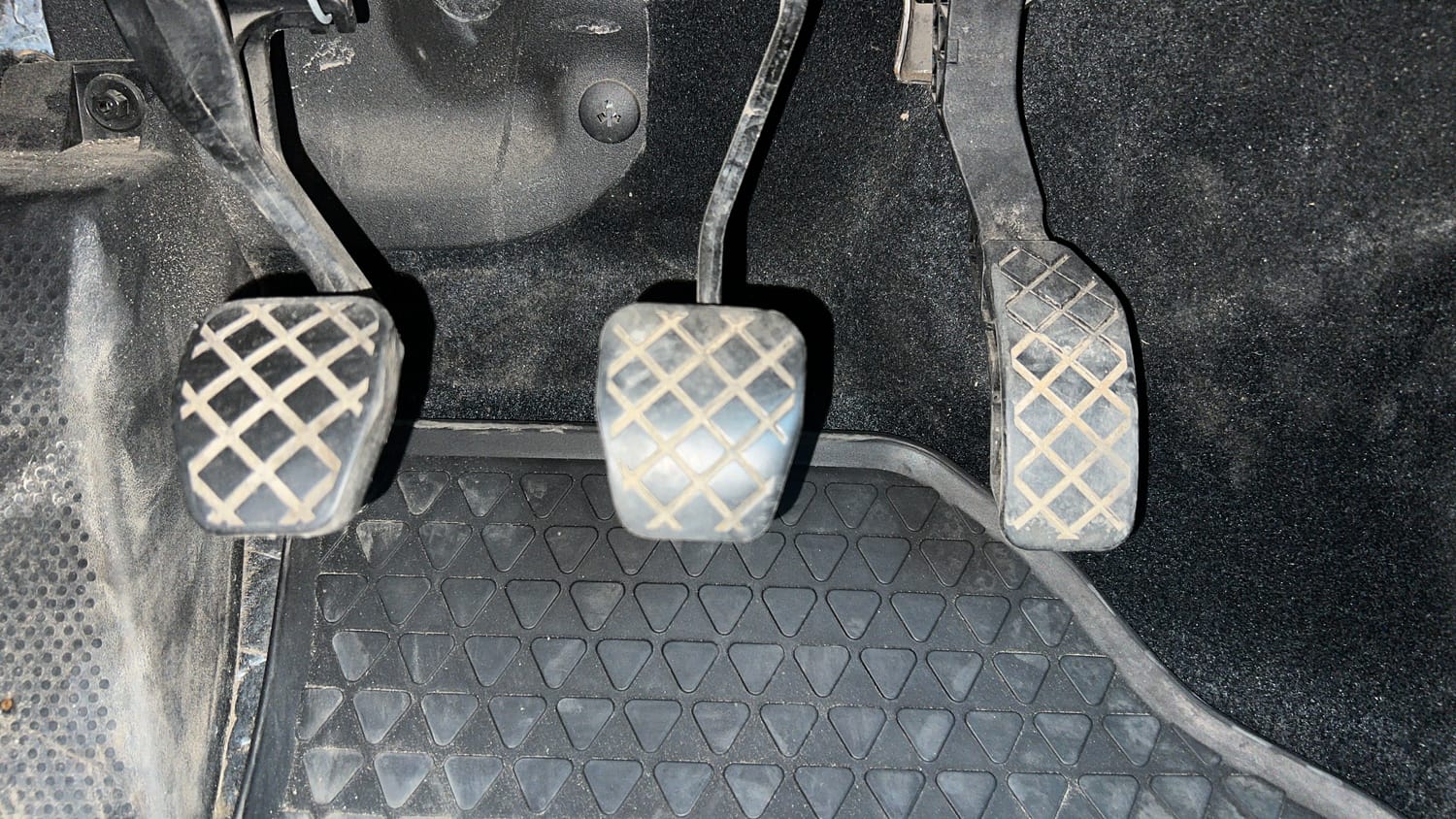 Used 2022 Volkswagen Polo Trendline 1.0L MPI Petrol Manual interior PEDALS VIEW