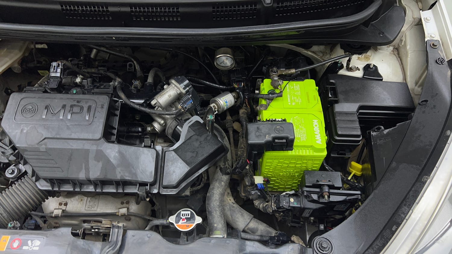 Used 2019 Hyundai Santro Magna CNG Cng Manual engine ENGINE LEFT SIDE VIEW