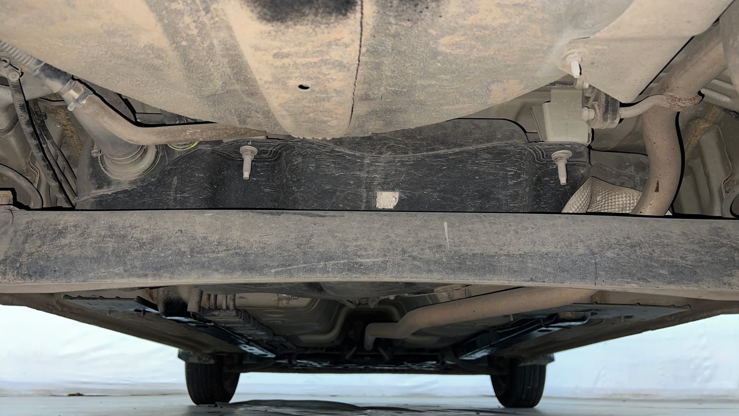 Used 2019 Hyundai Santro Magna CNG Cng Manual extra REAR UNDERBODY VIEW (TAKEN FROM REAR)