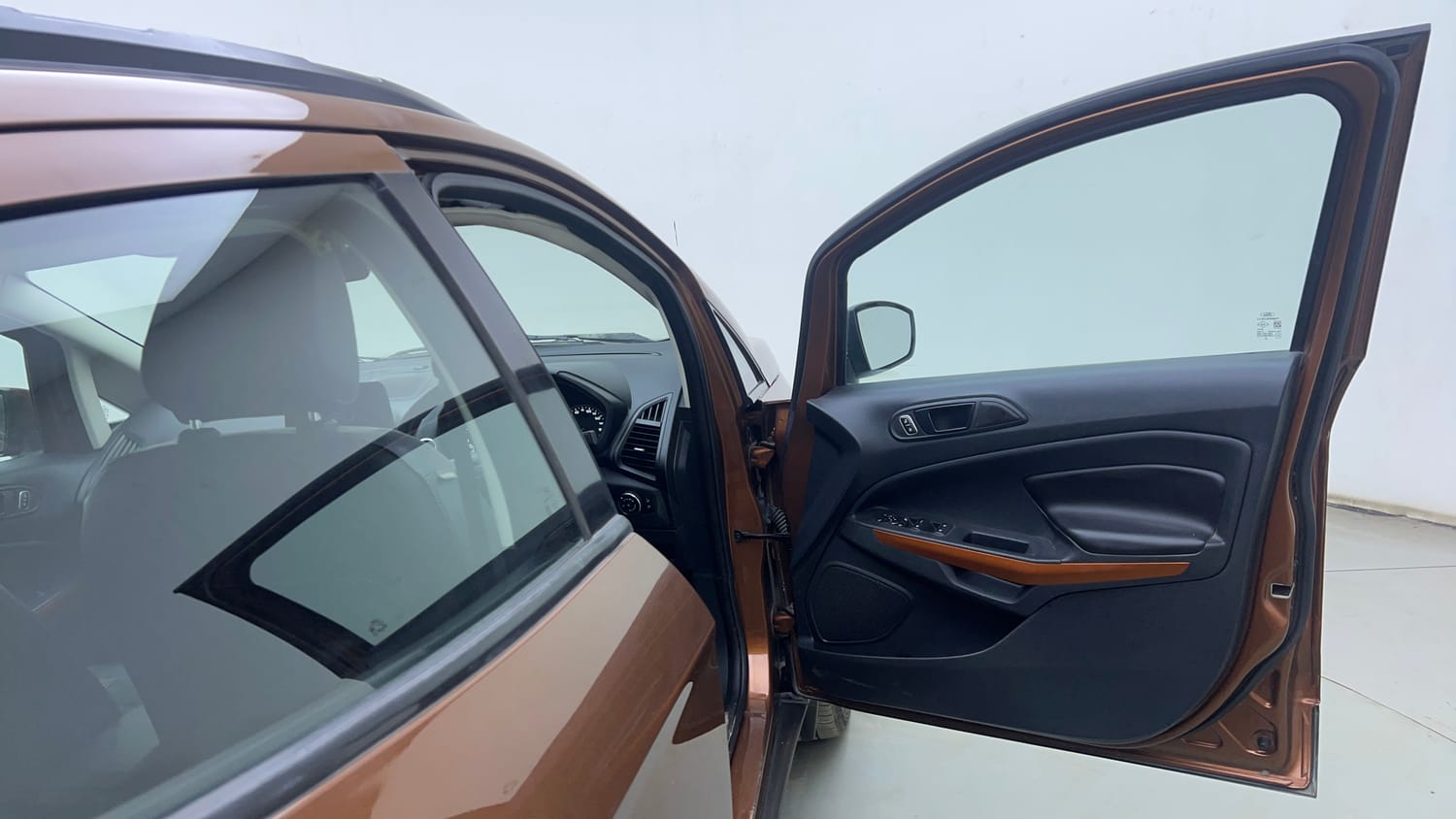 Used 2018 Ford EcoSport S Petrol Petrol Manual interior RIGHT FRONT DOOR OPEN VIEW