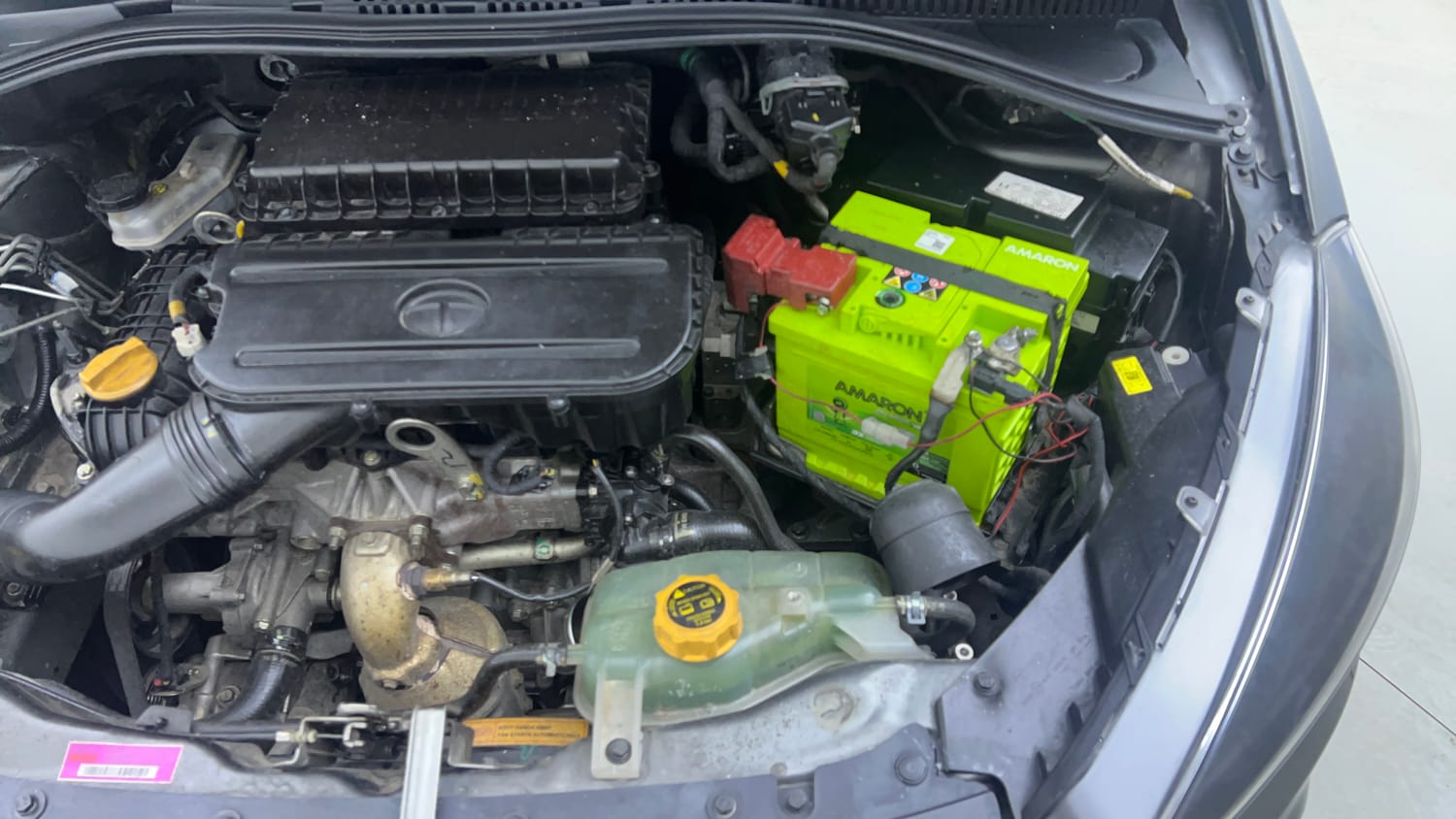 Used 2022 Tata Tigor XMA Petrol Automatic engine ENGINE LEFT SIDE VIEW