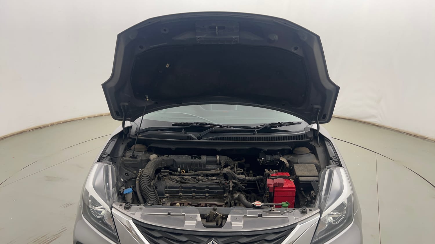 Used 2020 Maruti Suzuki Baleno Alpha Automatic Petrol Automatic engine ENGINE & BONNET OPEN FRONT VIEW