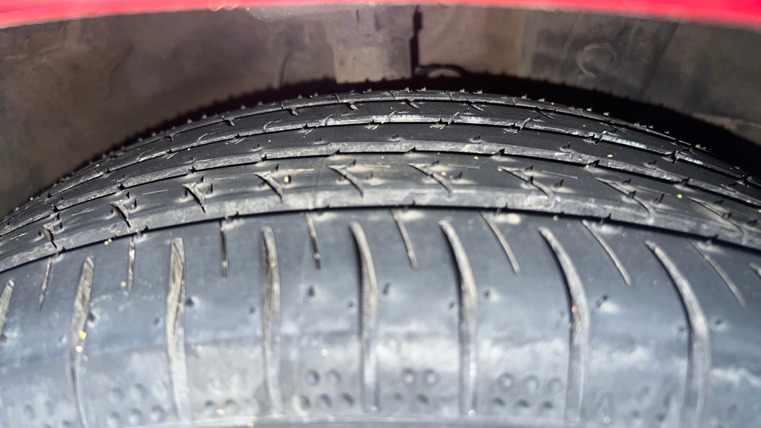 Used 2019 Honda Amaze 1.2 VX CVT Petrol Petrol Automatic tyres RIGHT FRONT TYRE TREAD VIEW