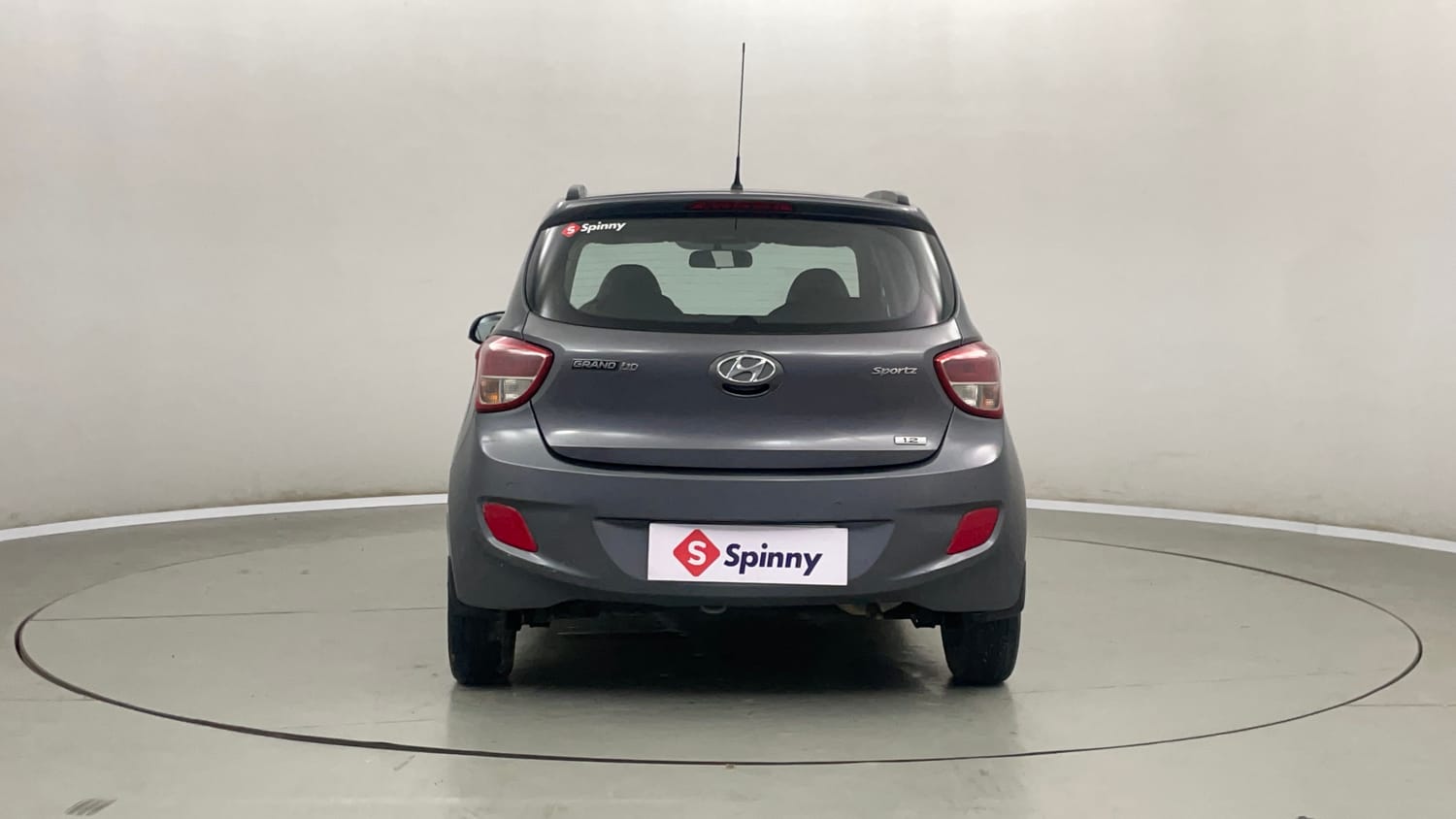 Used 2016 Hyundai Grand i10 Sportz 1.2 Kappa VTVT Petrol Manual exterior BACK VIEW