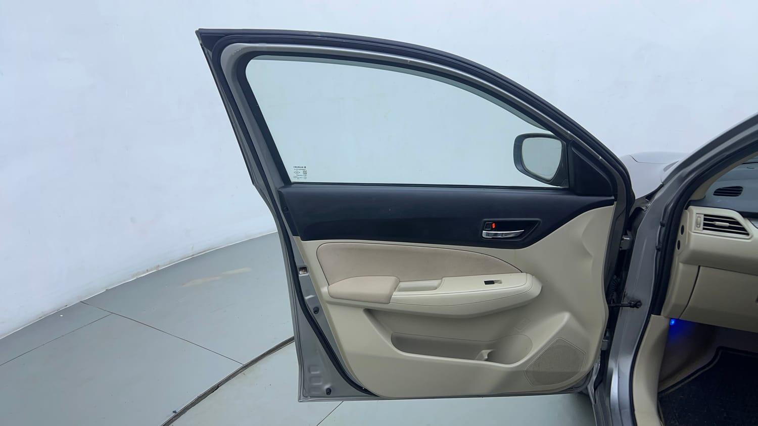Used 2021 Maruti Suzuki Dzire VXi AGS Petrol Automatic interior LEFT FRONT DOOR OPEN VIEW
