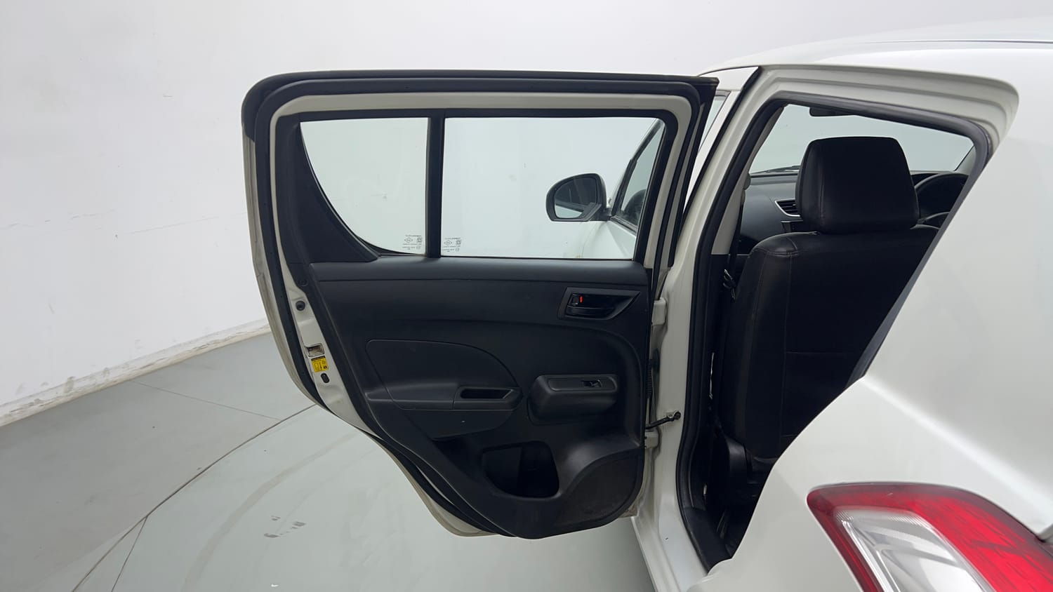 Used 2017 Maruti Suzuki Swift Lxi (O) Petrol Manual interior LEFT REAR DOOR OPEN VIEW