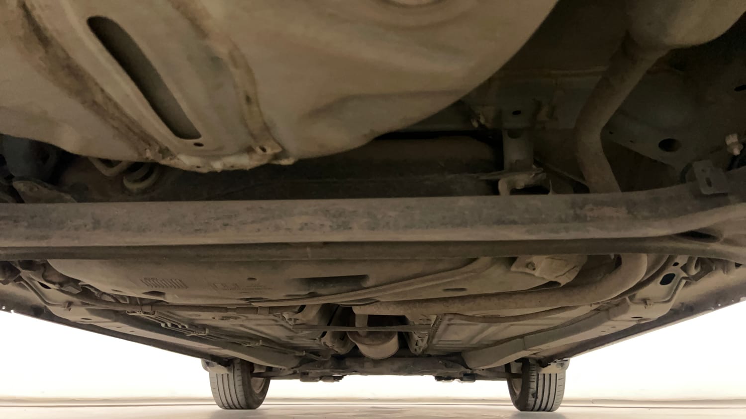 Used 2020 Maruti Suzuki Baleno Zeta Petrol Manual extra REAR UNDERBODY VIEW (TAKEN FROM REAR)