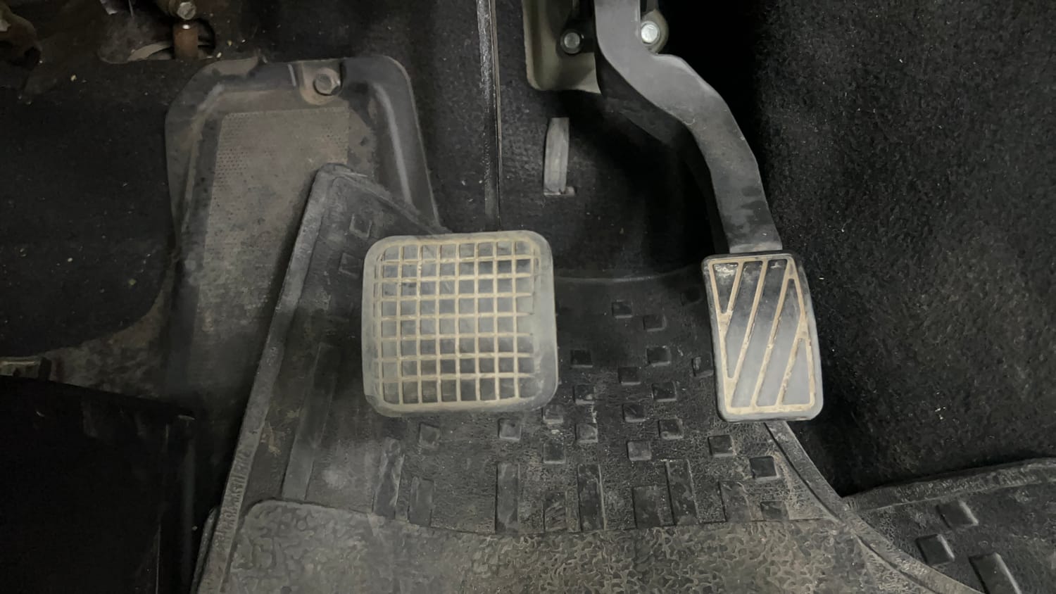 Used 2015 Tata Nano Twist XTA Petrol Automatic interior PEDALS VIEW