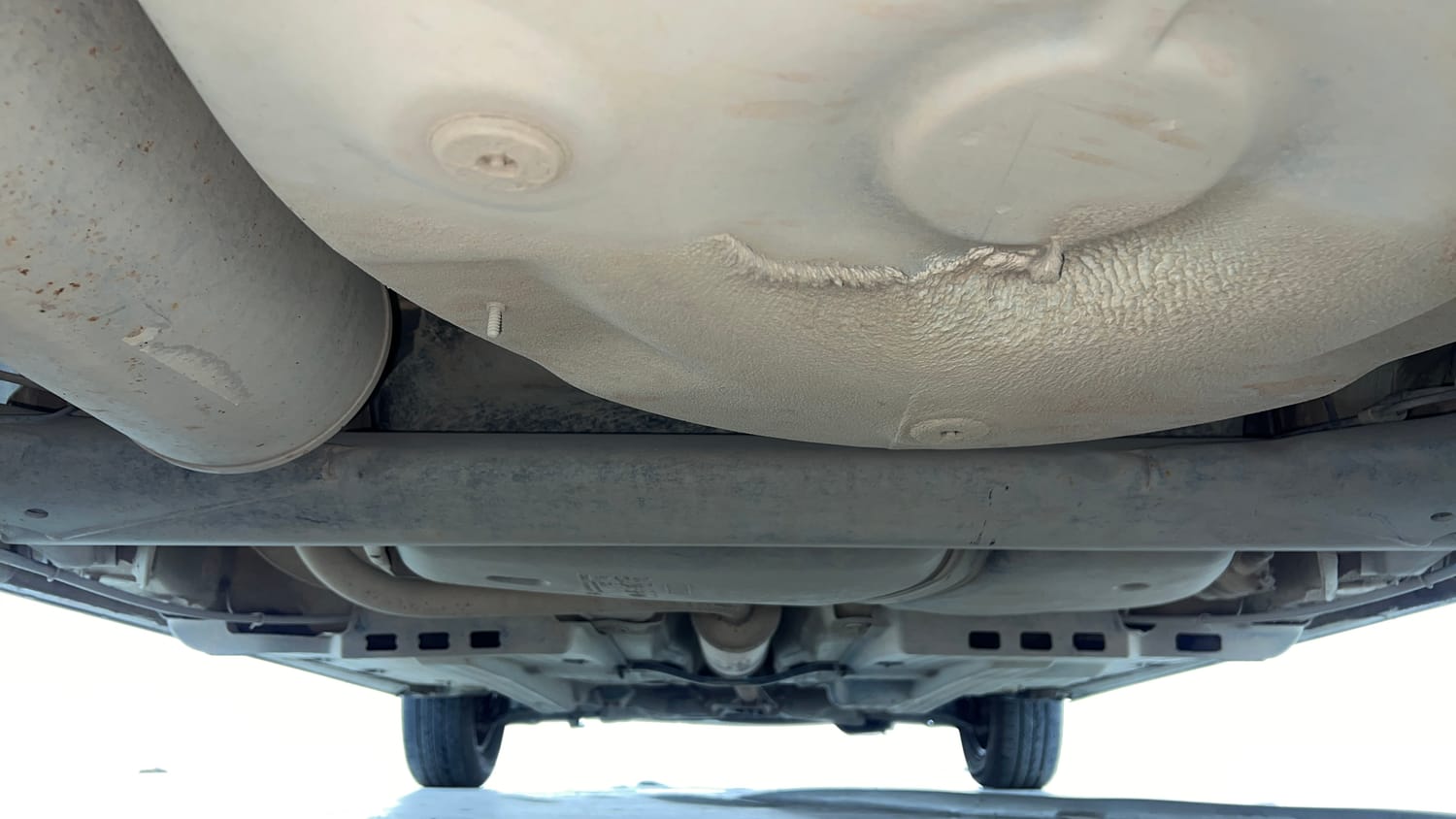 Used 2022 Volkswagen Polo Trendline 1.0L MPI Petrol Manual extra REAR UNDERBODY VIEW (TAKEN FROM REAR)