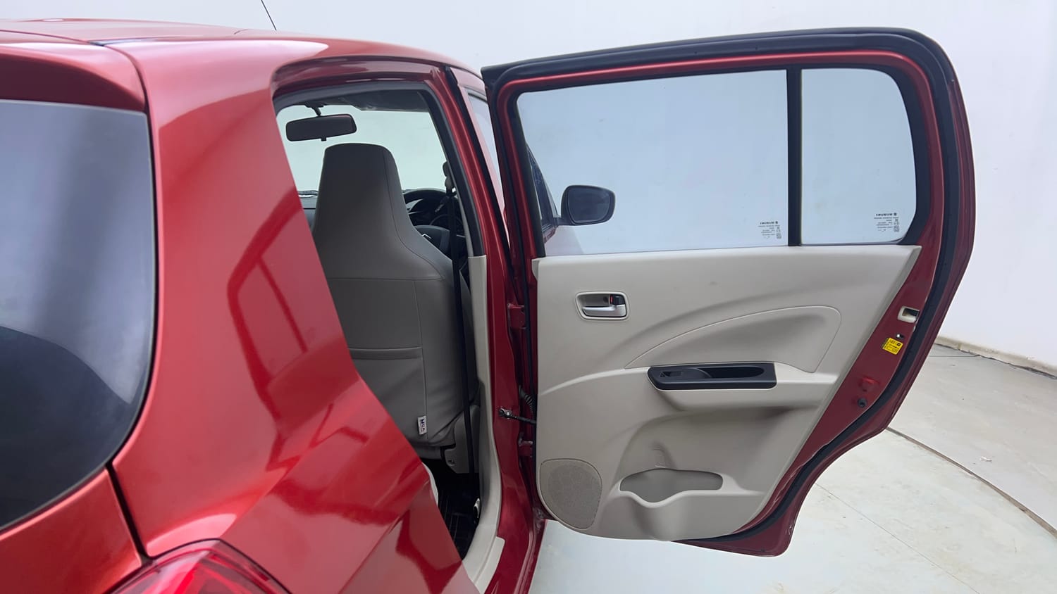 Used 2018 Maruti Suzuki Celerio VXi (O) AMT Petrol Automatic interior RIGHT REAR DOOR OPEN VIEW