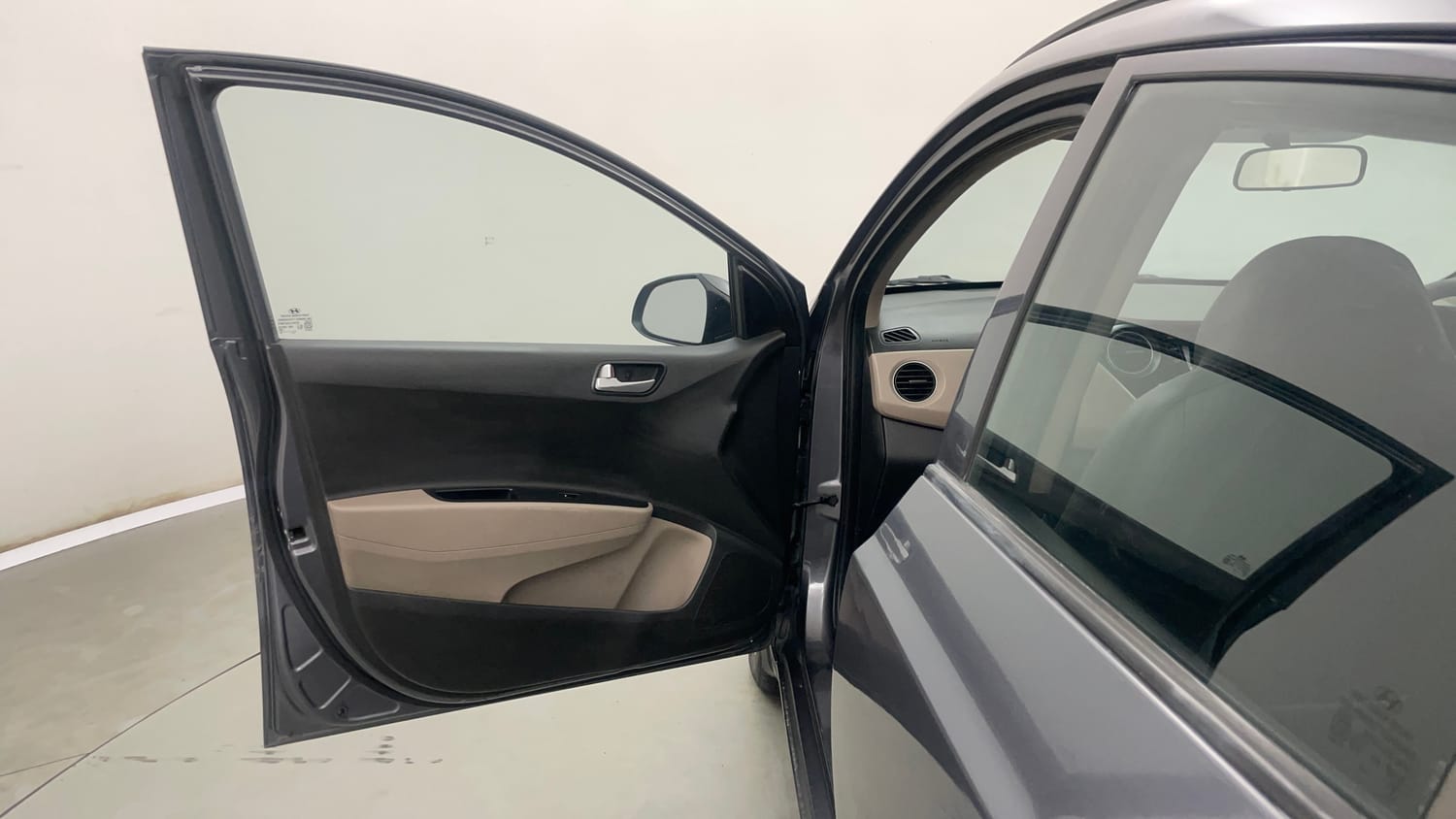 Used 2016 Hyundai Grand i10 Sportz 1.2 Kappa VTVT Petrol Manual interior LEFT FRONT DOOR OPEN VIEW