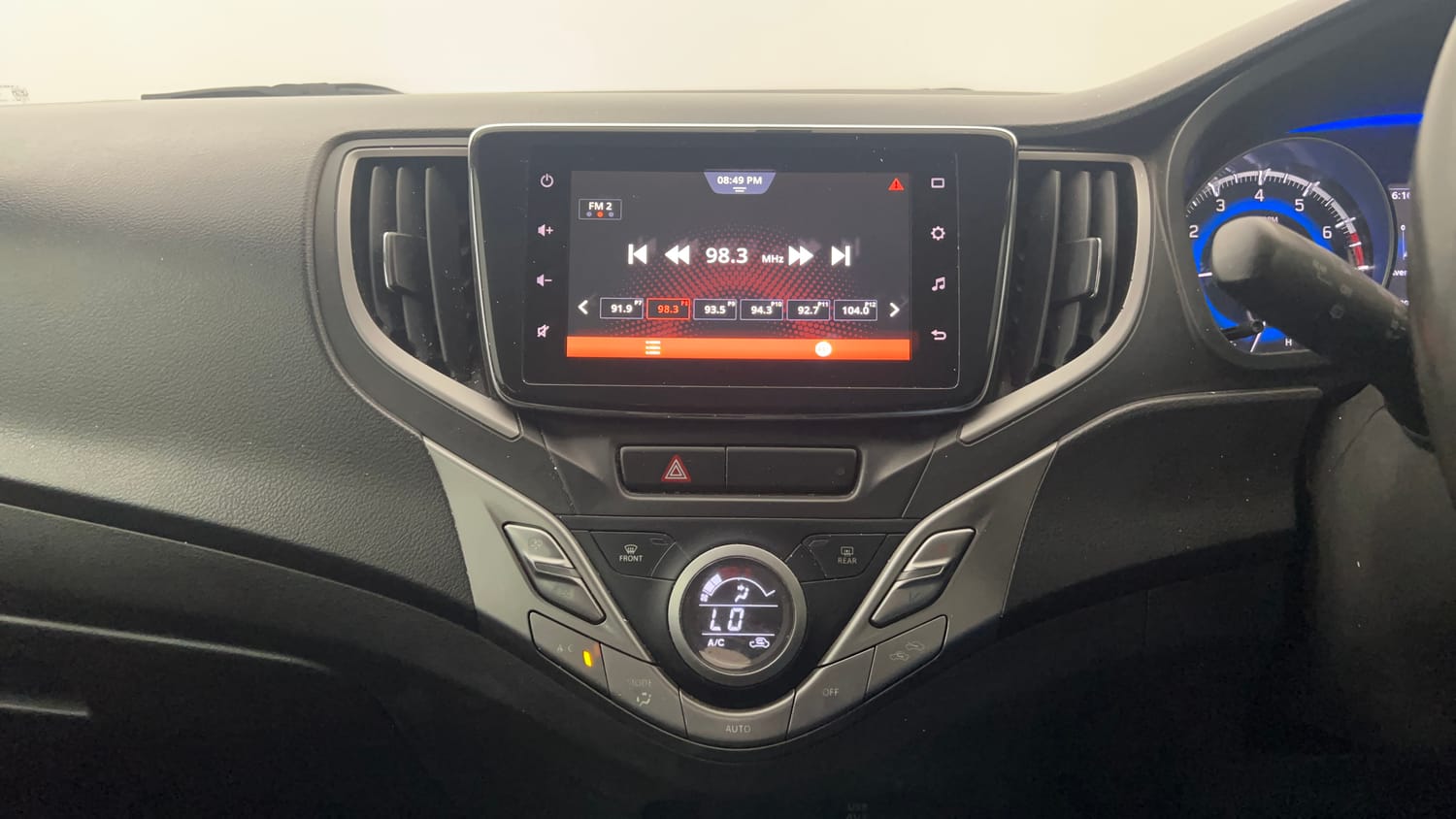 Used 2021 Maruti Suzuki Baleno Alpha Automatic Petrol Automatic top_features Integrated (in-dash) music system