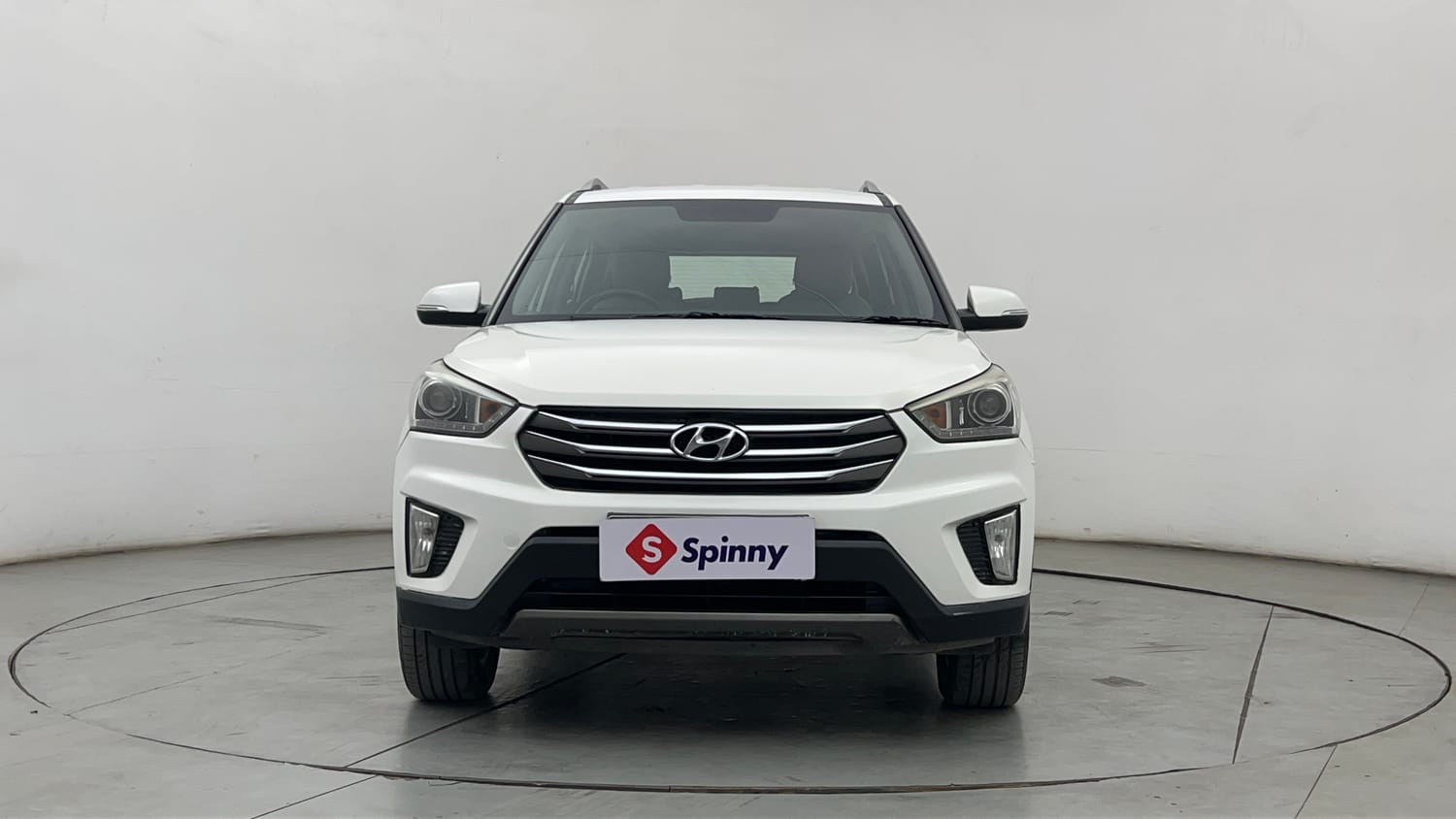 Used 2017 Hyundai Creta 1.6 SX Plus AT Petrol Petrol Automatic exterior FRONT VIEW