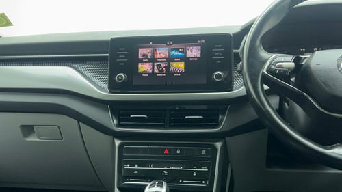 Used 2022 Skoda Kushaq Ambition 1.0L TSI AT Petrol Automatic top_features Integrated (in-dash) music system