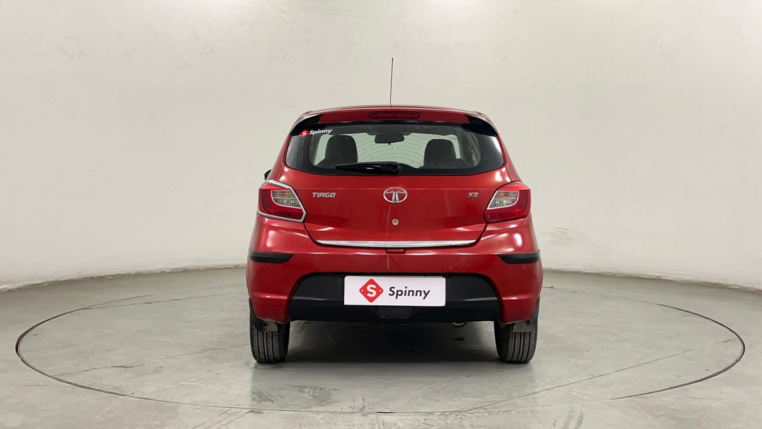 Used 2017 Tata Tiago Revotron XE (O) Petrol Manual exterior BACK VIEW