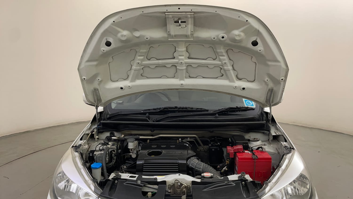 Used 2018 Maruti Suzuki Celerio ZXi (O) AMT Petrol Automatic engine ENGINE & BONNET OPEN FRONT VIEW