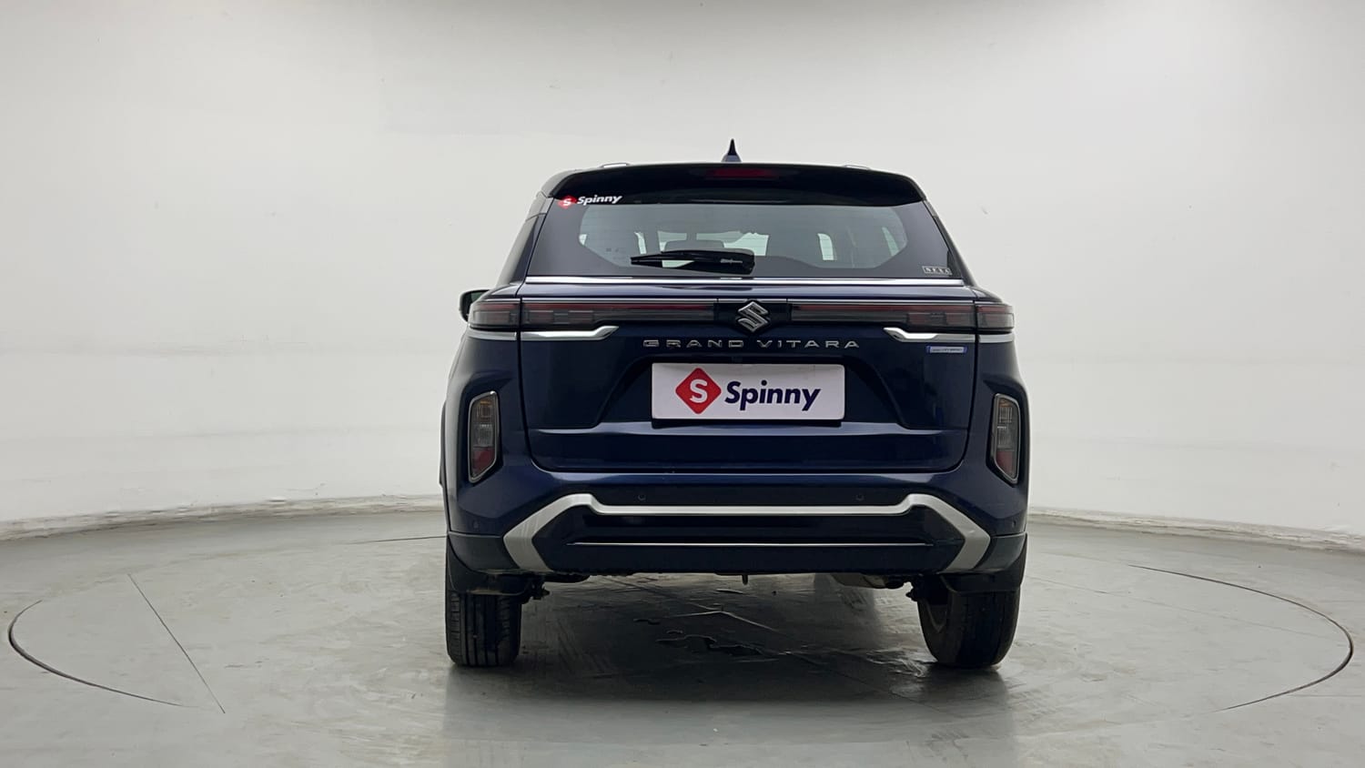 Used 2023 Maruti Suzuki Grand Vitara Zeta Smart Hybrid AT Petrol Automatic exterior BACK VIEW