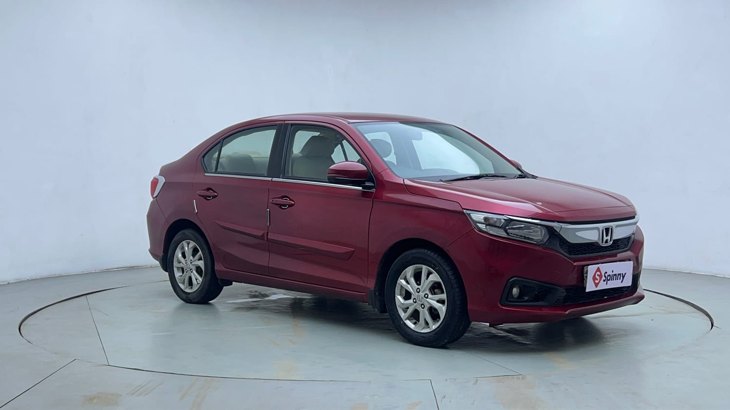 Used 2019 Honda Amaze 1.2 VX CVT Petrol Petrol Automatic exterior RIGHT FRONT CORNER VIEW