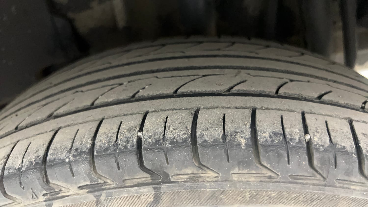 Used 2019 Tata Tigor Revotron XZA Petrol Automatic tyres LEFT REAR TYRE TREAD VIEW
